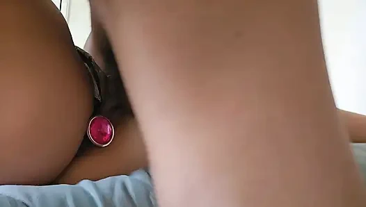 Scar Fucks Jasmine's Face and Gives Her a Creampie!