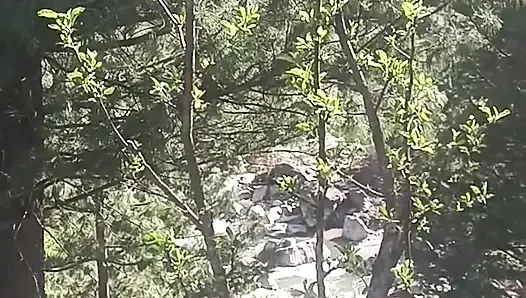 Son bölüm - ormanda yabancı bir kızla açık havada seks