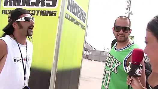 Latino babes love to get smashed by the strangers - DVD