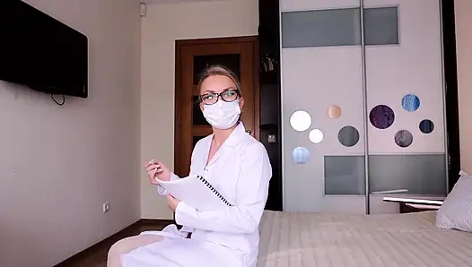 Nurse Andre Teaches Patients How to Jerk off During Their Morning Rounds // Andre Love