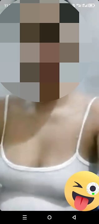 Wow the next door's wife sent a video showing off her big plump milk,