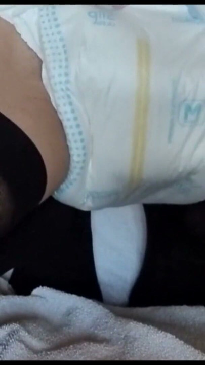 Sissy Plugged And Diaper Changed | Clip 2