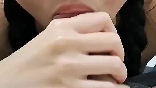 Asian Stepdaughter Gives a Thank You Blowjob and Gets Fucked