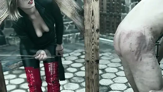 Begging for STOP - INFERNAL CANING - SPANKING - RIDING CROP