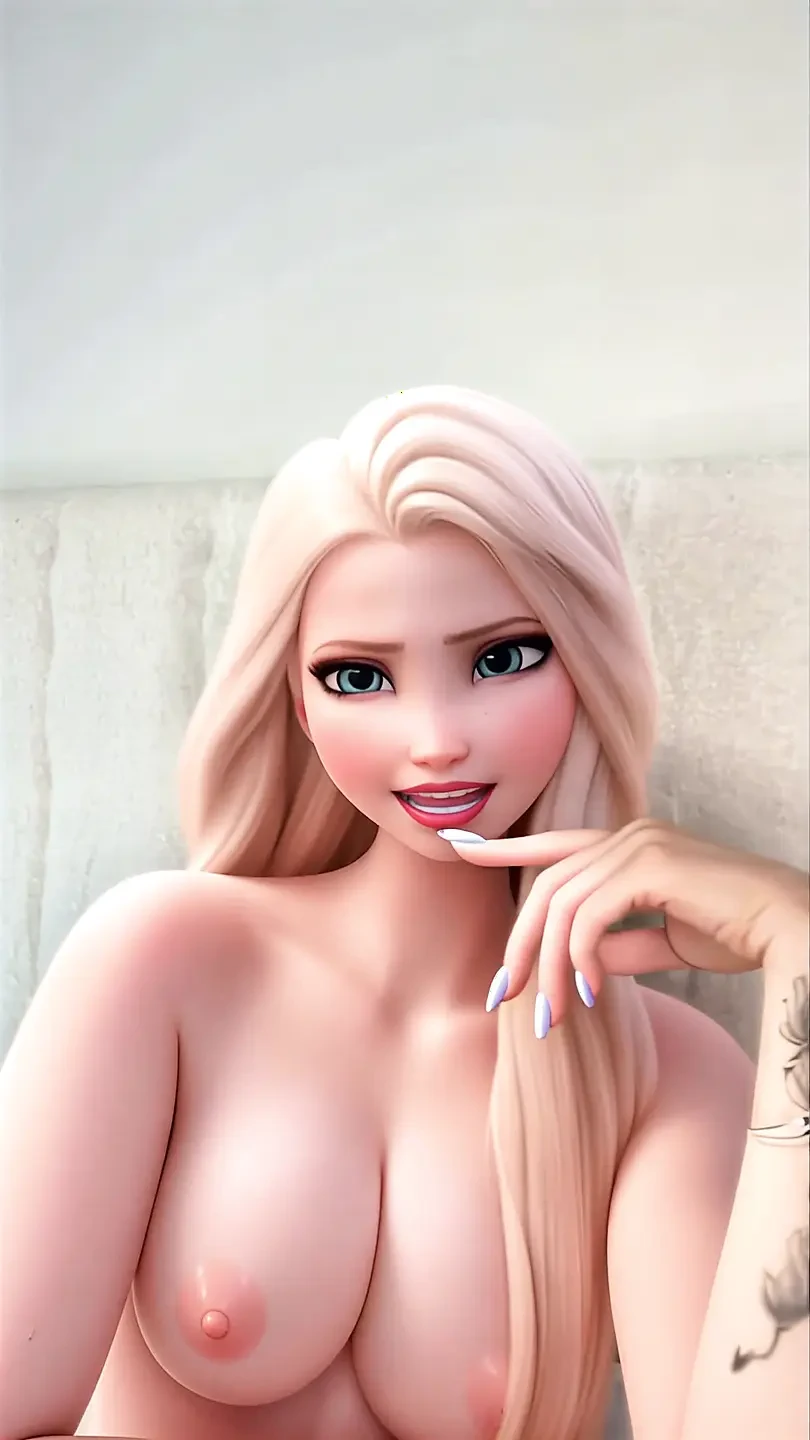 Elsa Femdom JOI tells you how you must jerk it for her