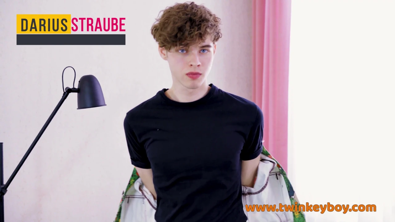 TwinkeyBoy: Cute teen boy Darius jerking off and showing tight hole