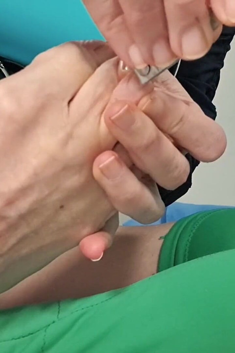 Cutting Toes Nails Feet Fetish
