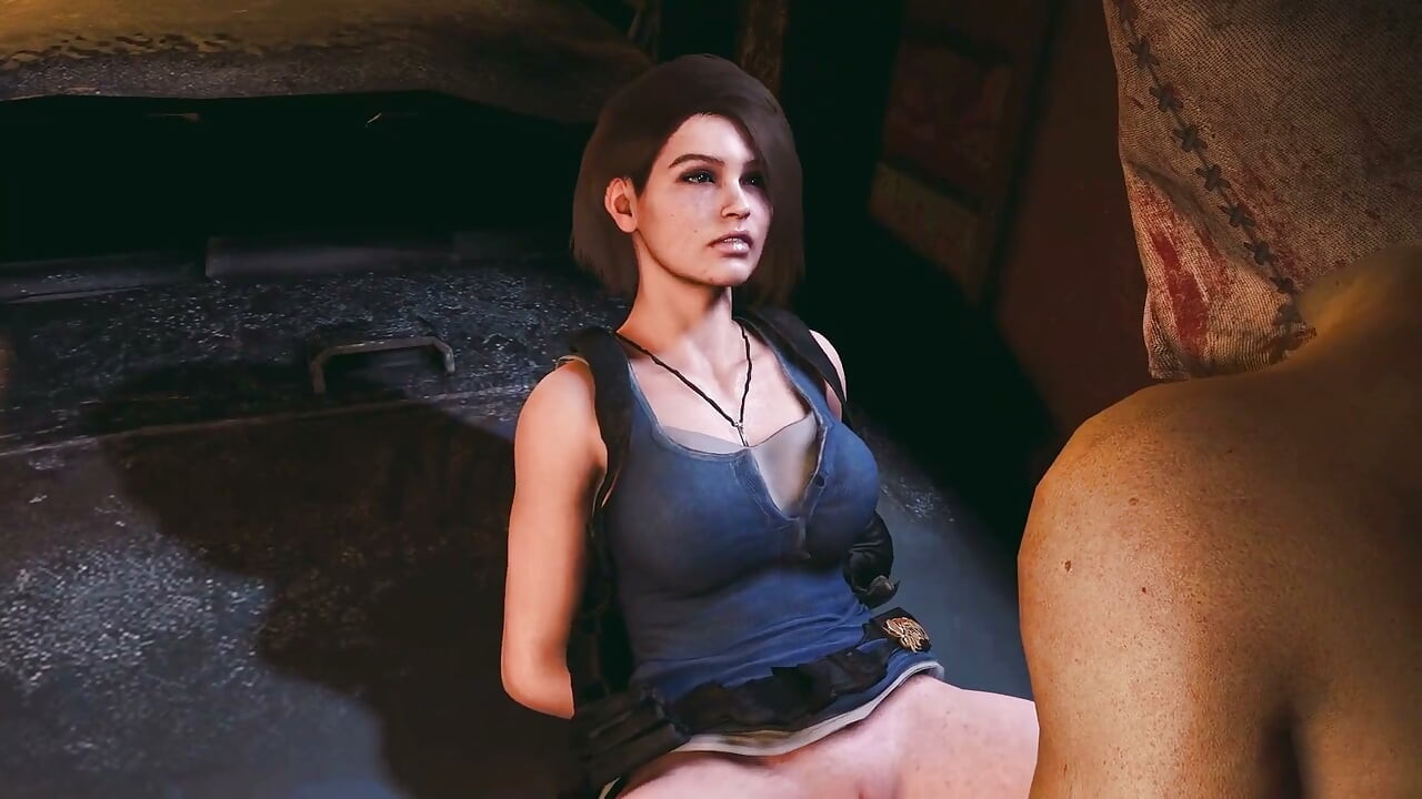 Jill Valentine Had Bondage Sex on the Street