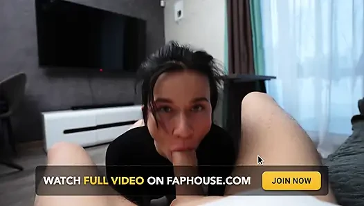Pakaian seksi saya membuat pria ini sangat solid