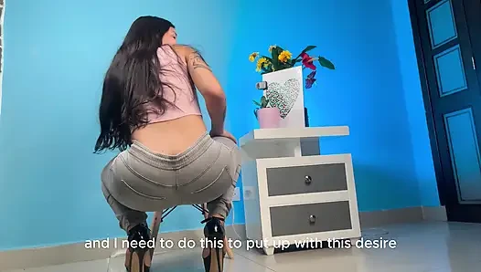 Aku putus asa di bank wet jeans