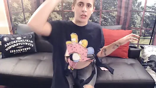 Ripping up expensive guess jeans