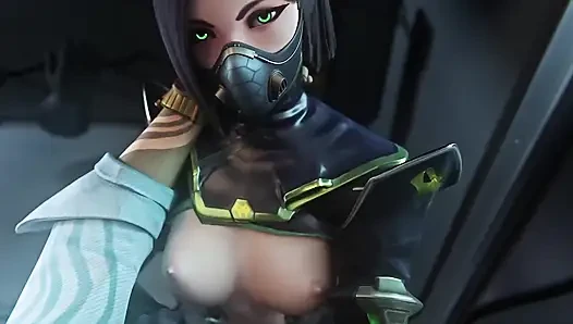 3D SFM Tifa, DOA ELF, Yuffie Dva Viper compilation.mp4