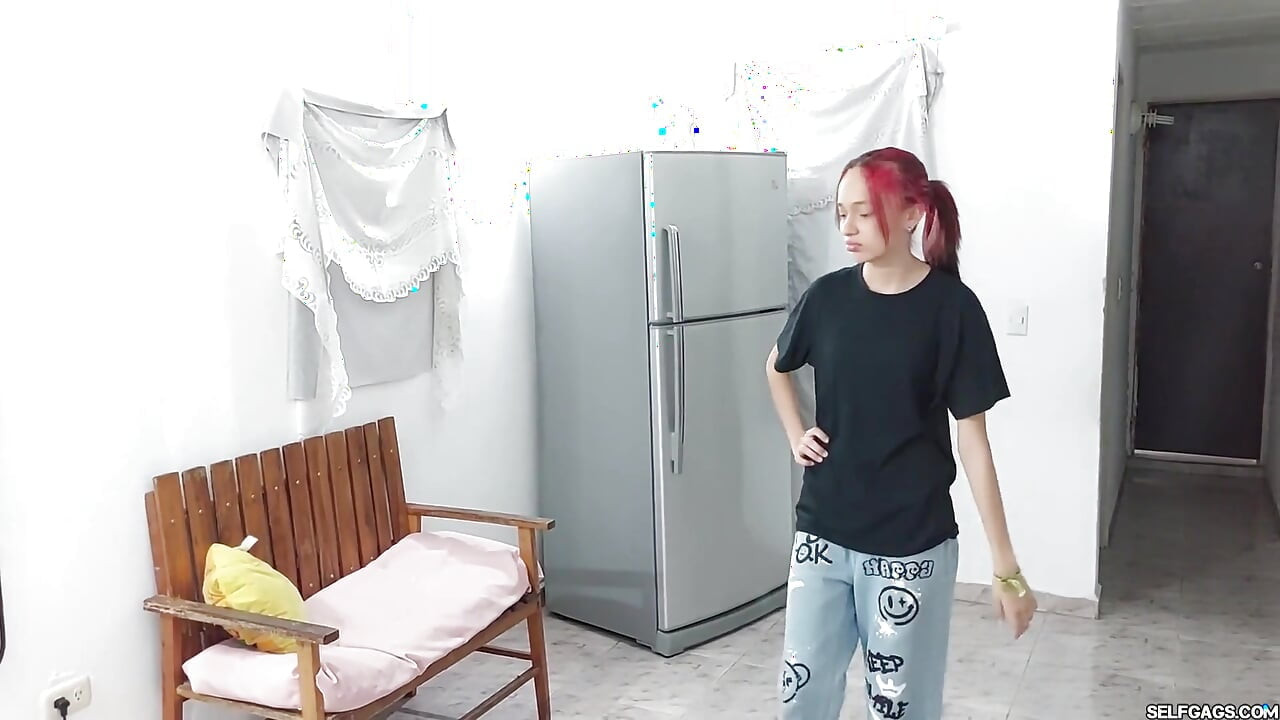 Eager 18-year-old Bound & Gagged for Neighbor MILF Bondage Playtime