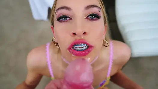 Khloe kapri si cewek nakal yang lagi asik seks anal sama jonni darkko - pov