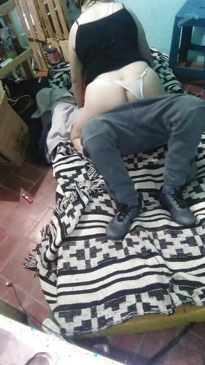 Girl with Montano Dress with the Mattress on the Floor