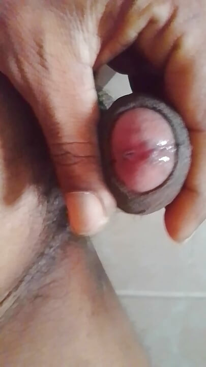 Cum in bathroom