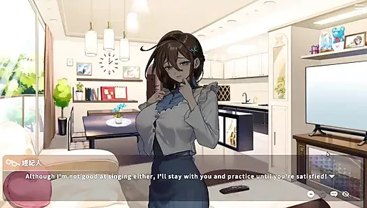 Hentai Game - Seductive Married Woman Gets Private Vocal Lessons - V-Lover