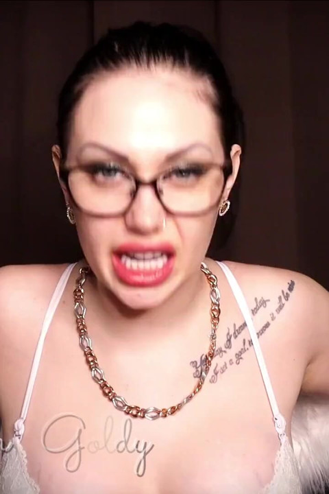 I am leaving you, you are a dumb loser with a tiny pecker!