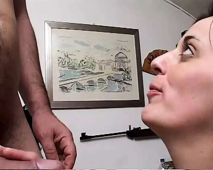 After work Elena invites her boss home to fuck