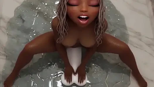 Showing My Stepsister the Apartment - We Lingered in the Shower and Fucked