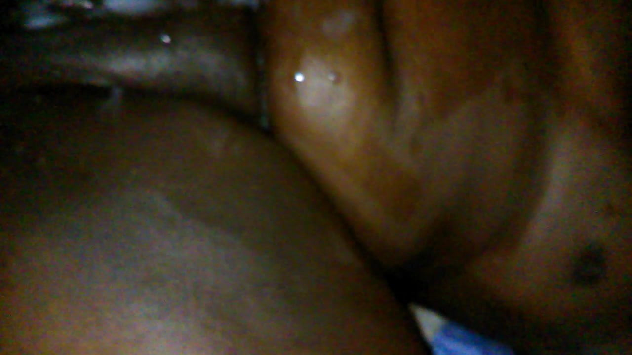 Thick ebony spray with cock juice