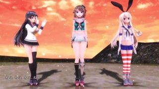 Mmd nee没穿内裤