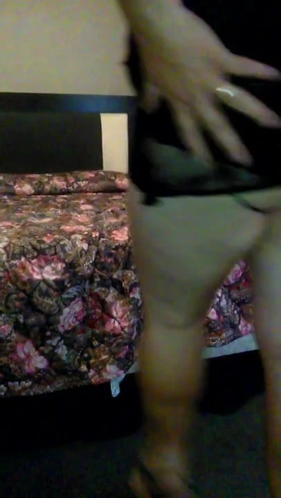 new heels ?how do i look my chubby bear step daddys ..