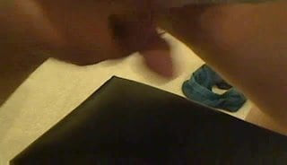 Stroking and Cumming Hard