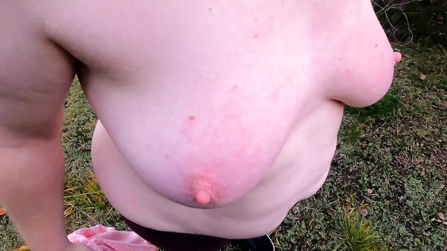 beating breasts red