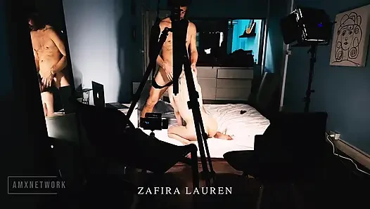 Di balik layar sama model faphouse zafira lauren