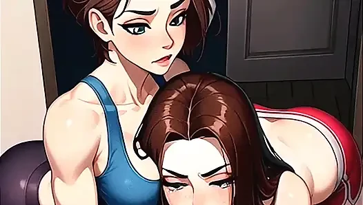 NEON DREAMS - HOT BABES SUCKING & FUCKING
