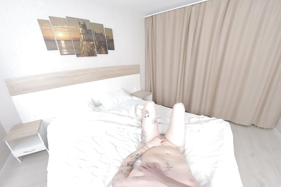 Pretty Mary Comes to Play in a T-shirt and Panties and Then Sucks and Fucks