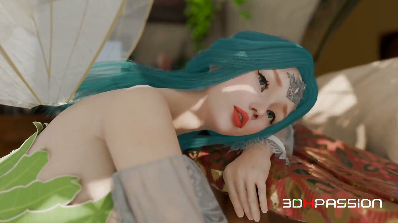 Futa Orc Fucks Hard Fairy in the Forest - Blowjob, Deepthroat & Anal