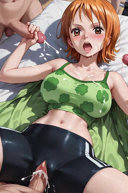 ai image un pezzo di Nami hen (arlong)