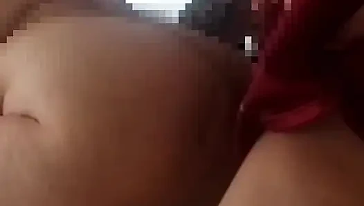 MILF with a big ass gets penetrated by a big white cock