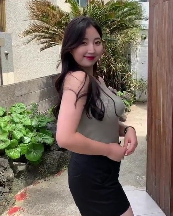 Big Breasts and Boob Asian Secretary