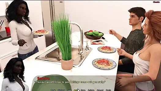 Haley Story #6 - Diane showed her pole dance moves