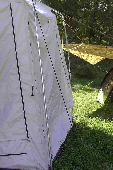 Risky Camping Masturbation - Almost Caught Outdoors