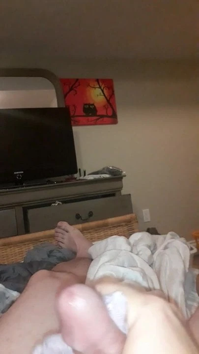 Big load by ontario brad with wife's panties