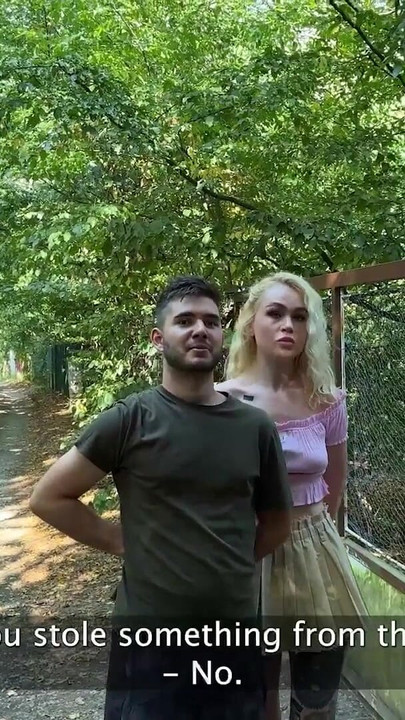 Powerful moment from "HUNT4K. Blonde loved facesitting and doggy style with Hunter outdoors"