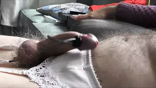 Elektro stim ile eller serbest cumming