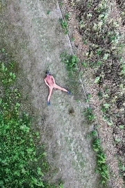 Naked Outdoor Walking