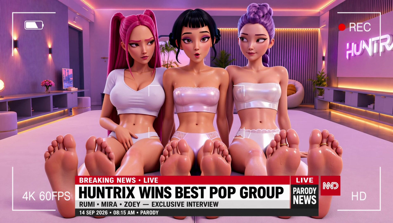 Rumi Mira Zoey POV Foot JOI Huntrix The Feet Challenge