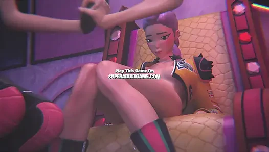 Yüzümün her yerine fışkırt - genç dildo çifte penetrasyon - 3 boyutlu hentai