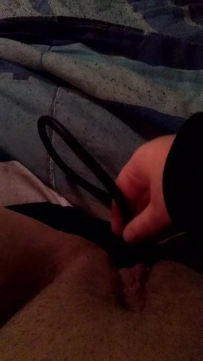 She Masturbate with Anal plug