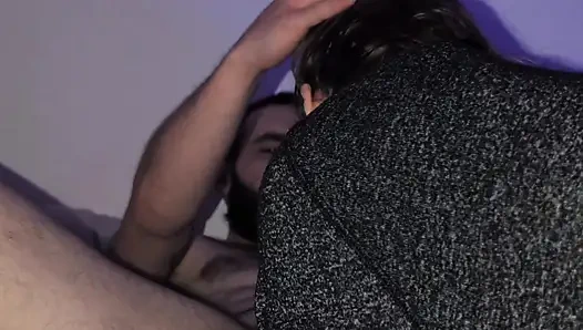 Hot amateur wife sucks dick like a pro  then gets fucked by her husband's big dick till he cums