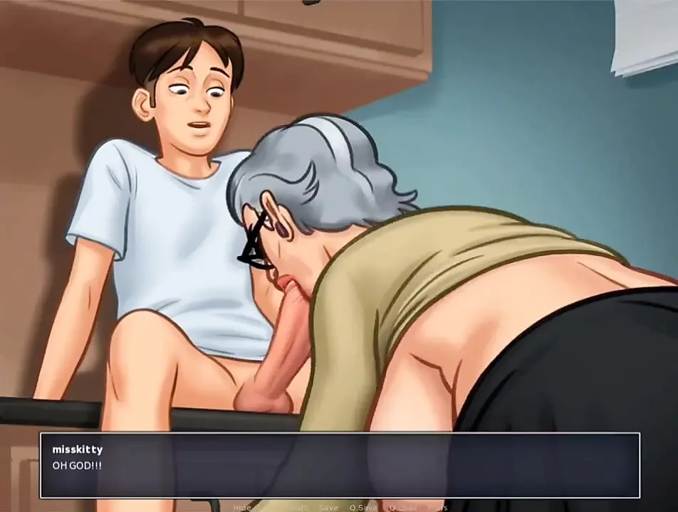 Mature Granny Loves To Suck- Summertime Saga