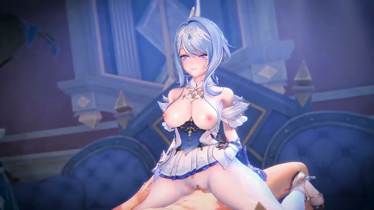 Genshin Impact - Odette&rsquo;s Private Night Sex with Aether - 3D Hentai Animations