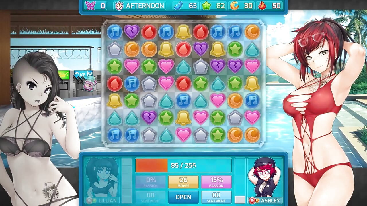 Huniepop 2 - Double Date - Part 5 Sexy Model Babes by Loveskysan