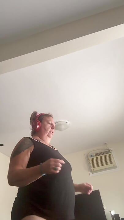 Filming My Wife Exercising